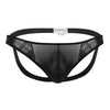 PPU 2309 Couleur de jockstrap en microfibre noir