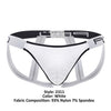 PPU 2311 Couleur de jockstrap de microfibre blanc