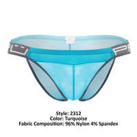 PPU 2312 Mesh Bikini Color Turquoise