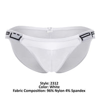 PPU 2312 Mesh Bikini Color blanc