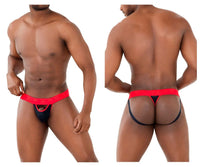 PPU 2313 PEEK-A-BOO JOCKSTRAP COULEUR NOIR