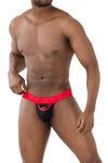 PPU 2313 PEEK-A-BOO JOCKSTRAP COULEUR NOIR