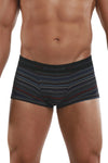 Papi 554569-968 Stripes de crayon Trunks brésiliens couleur noire-bleu