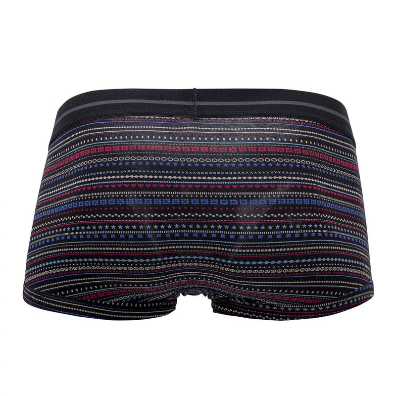 Papi 554569-968 Stripes de crayon Trunks brésiliens couleur noire-bleu