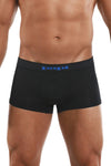 Papi 626182-968 Cool2 2pk Trunks brésiliens à imprimé solide couleur noire-bleu-bleu