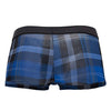 Papi 626182-968 Cool2 2pk Trunks brésiliens à imprimé solide couleur noire-bleu-bleu