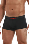 PAPI 626182-982 COOL2 2PK TRUNKS BRÉSILIENNES à imprimé solide couleur noir-rouge