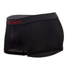 PAPI 626182-982 COOL2 2PK TRUNKS BRÉSILIENNES à imprimé solide couleur noir-rouge