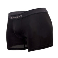 PAPI 626185-962 COOL2 2PK BOXER SOLID BOXER COULEUR NOIR-GRAY