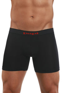 Papi 626185-982 Cool2 2PK Solid Boxer Briefs Color Black-Red