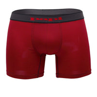 PAPI 626185-982 COOL2 2PK BOXER SOLID BOXER COULEUR BLACK-RED