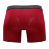 PAPI 626185-982 COOL2 2PK BOXER SOLID BOXER COULEUR BLACK-RED