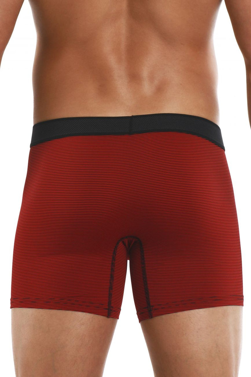 Papi 626185-982 Cool2 2PK Solid Boxer Briefs Color Black-Red