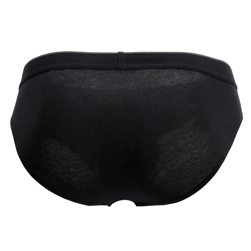 PAPI 980403-001 3PK Coton Stretch Brief Couleur noir