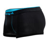 PAPI 980503-969 3PK Coton Stretch Brésilien Bande de yarndye Stripe Color Turquoise-Black