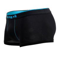 PAPI 980503-969 3PK Coton Stretch Brésilien Bande de yarndye Stripe Color Turquoise-Black