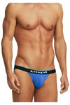 Papi 980911-941 3PK Coton Stretch Jockstrap Color Black-Cobalt-Blue