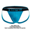 Papi 980911-941 3PK Coton Stretch Jockstrap Color Black-Cobalt-Blue