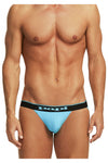 Papi 980911-941 3PK Coton Stretch Jockstrap Color Black-Cobalt-Blue