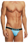 Papi 980911-941 3PK Coton Stretch Jockstrap Color Black-Cobalt-Blue