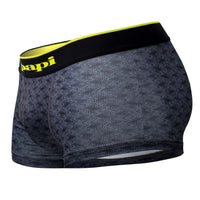 Papi UMPA048 2PK Microflex Brazilian Trunks Color Charcoal-Graphic