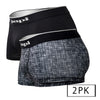 PAPI UMPA048 2PK Microflex Trunks brasileño Color Grey-Texure