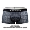 PAPI UMPA048 2PK Microflex Trunks brasileño Color Grey-Texure