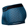 Papi UMPA048 2PK Microflex Brazilian Trunks Color Teal-Graphic