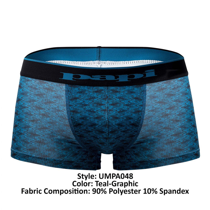 PAPI UMPA048 2PK Microflex Brésilien Color Teal-Graphic