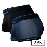 PAPI UMPA048 2PK Microflex Trunks brasileño Color Teal-Leopard