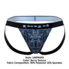 PAPI UMPA049 2PK Microflex Jockstrap Color Blue-Texure