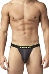 PAPI UMPA049 2PK Microflex Jockstrap Color Charcoal-Leopard