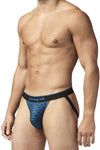 PAPI UMPA049 2PK MICROFLEX Jockstrap Color Teal-Graphic