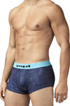 PAPI UMPA050 Fashion Microflex Trunks brasileño Color Blue Pixel Impresión