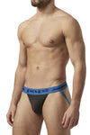 PAPI UMPA081 2PK Microflex Jockstrap Color Alloy-Black