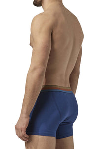 PAPI UMPA088 2PK Microflex Brésilien boxer Briefs Couleurs bleu-noir