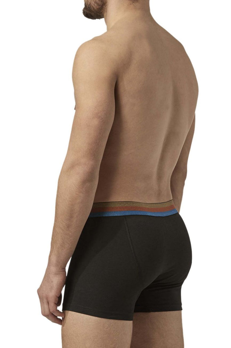 PAPI UMPA088 2PK Microflex Brésilien boxer Briefes Couleur bleu-noir