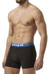 Papi UMPA088 2PK Microflex Brazilian Boxer Briefs Color Turquoise-Black