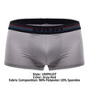 PAPI UMPA107 2PK Microflex Performance Trunks Color Gray-rouge