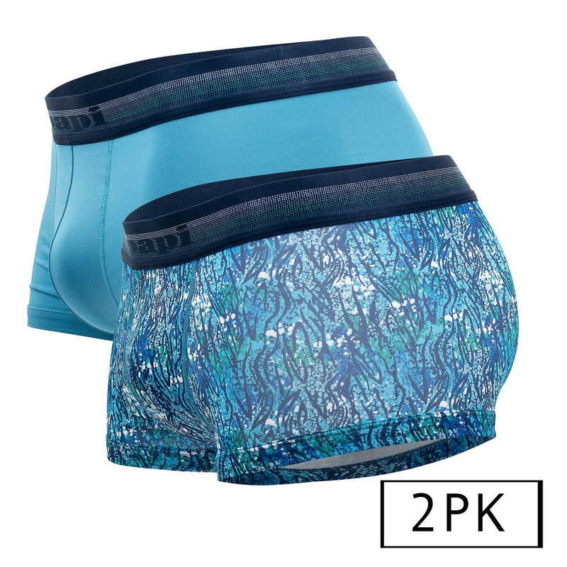 PAPI UMPA107 2PK MICROFLEX Rendimiento Trunks Color Teal-Blue