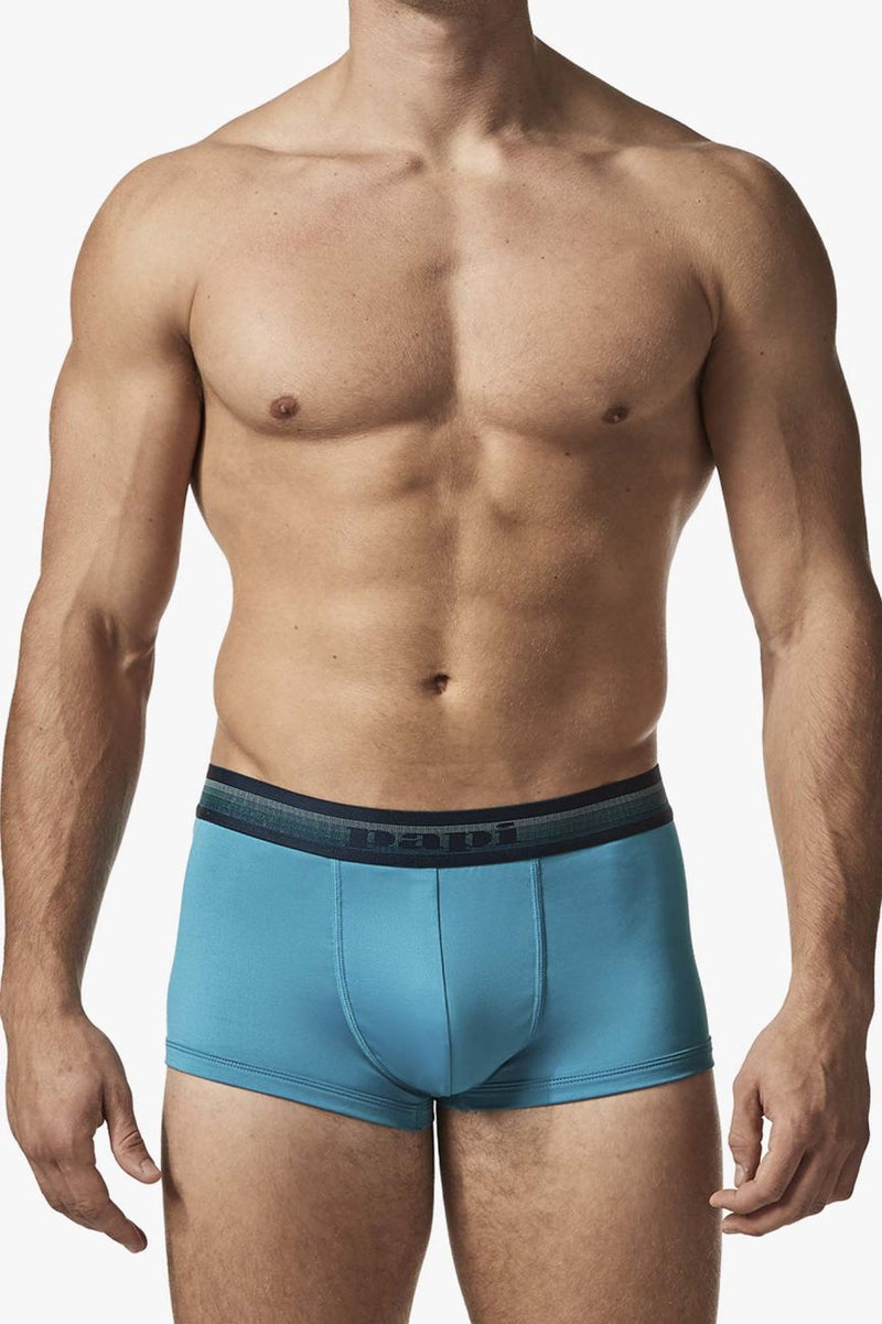 بابي UMPA107 2PK Microflex Performance Trunks اللون أزرق مخضر