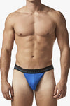 PAPI UMPA108 2PK Microflex Performance Jockstrap Color Black Blue