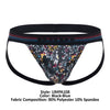 PAPI UMPA108 2PK Microflex Performance Jockstrap Color Black Blue