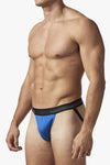 PAPI UMPA108 2PK Microflex Performance Jockstrap Color Black Blue