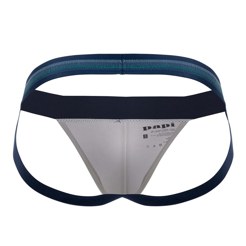 PAPI UMPA108 2PK PERFORMANCE MICROFLEX JOCKSTRAP COULEUR-GRAY-GRAY