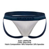 PAPI UMPA108 2PK Microflex性能Jockstrap Color Blue-Gray