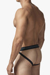 PAPI UMPA108 2PK Microflex性能Jockstrap Color Blue-Gray