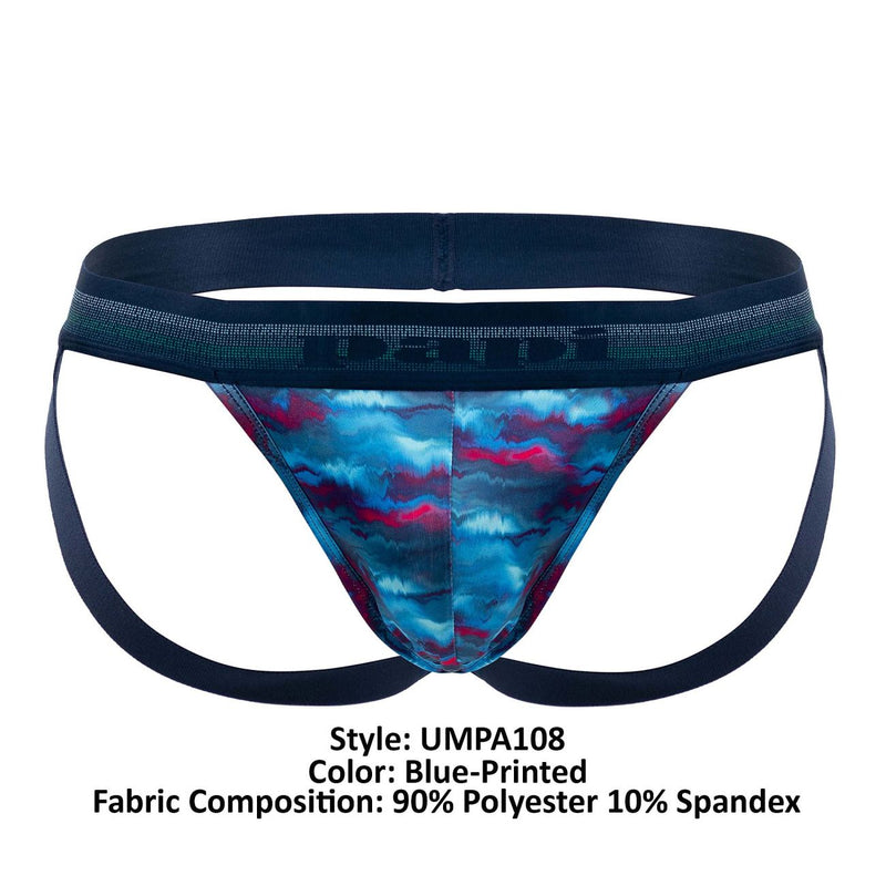 PAPI UMPA108 2PK Microflex Performance Jockstrap Color蓝色