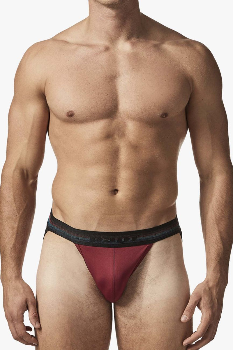 PAPI UMPA108 2PK PERFORMANCE MICROFLEX JOCKSTRAP COULEUR-RED-RED