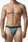 PAPI UMPA108 2PK PERFORMANCE MICROFLEX JOCKSTRAP COULEUR BLUE SEAL